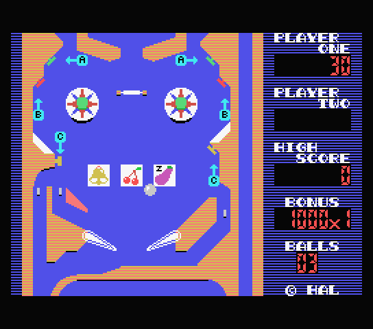 Roller Ball screenshot 2 for MSX